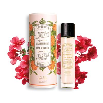 Panier des Sens - Rose Geranium Eau de Toilette - Valentines Day Gifts for Women - Light Perfume for Women - Floral Fragrance - Gift Ideas for Her - Parfum Made in France - Hair &amp; Body Spray 1.7 Floz