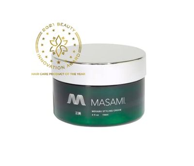 MASAMI Mekabu Hydrating Styling Cream | Sulfate Free | Paraben Free | Phthalate Free | Vegan | Cruelty Free | Salon Qualty | All Hair Types &amp; Textures | Curl Defining