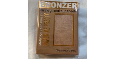 Mary-Kate &amp; Ashley Paper Me Pretty Bronzer Makeup Sheets - Natural Beauty #815