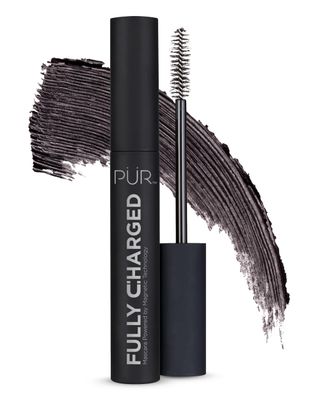 PR Beauty Fully Charged Mascara for Eye Lash Volume &amp; Length (Black) - Travel Size Thickening, Volumizing, &amp; Lengthening Mascara Powered by Magnetic Technology - Maintains Lift &amp; Curl of Lashes