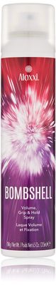 ALOXXI Bombshell Styling Hair Spray - Provides Volume, Texture &amp; Medium Hold - Texturizing Spray, Hairspray &amp; Dry Shampoo in One - Heat Protectant Spray For Styling Tools, 6.5 Oz
