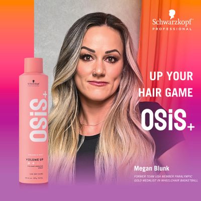 OSiS+ Volume Up Booster Spray, 8.9 oz - Lightweight Flexible Style Control - Textured Volume with Natural Movement and Feel - Volumizing Hair Spray