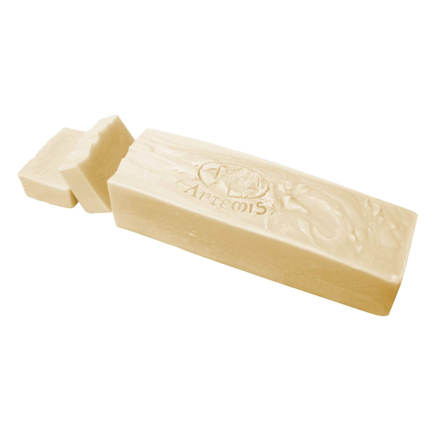 Organic Goat&#39;s Milk Soap Loaf - Cut Into 8 to 10 Soap Bars - Natural Ingredients - Hypoallergenic - 2 Pound Block