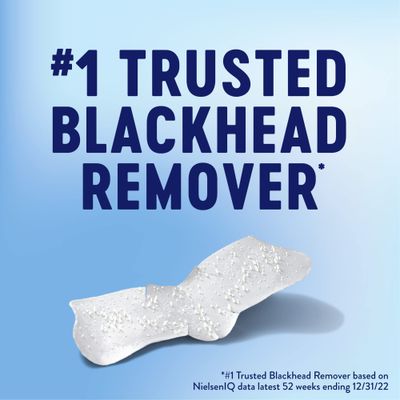 Biore Original, Deep Cleansing Pore Strips, Nose Strips for Blackhead Removal, with Instant Pore Unclogging, features C-Bond Technology, Oil-Free, Non-Comedogenic Use,14 Count, 4-pack