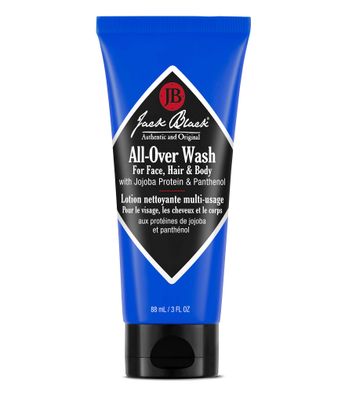 Jack Black All Over Wash for Face, Hair &amp; Body - Mens Body Wash 3 in 1, Mens 3 in 1 Body Wash and Shampoo, Mens Face Wash, Mens Shampoo, Jack Black Body Wash and Face Cleanser for Men, Gifts for Men