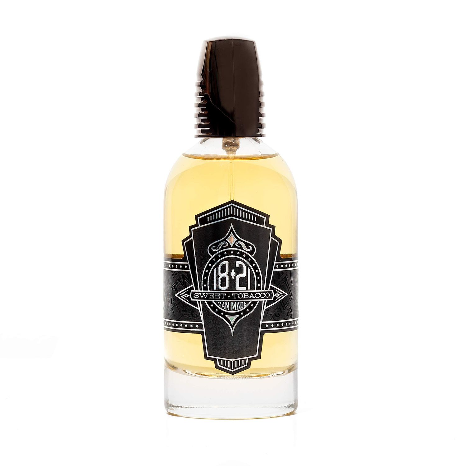 18.21 Man Made Mens Cologne, Sweet Tobacco Fragrance, 3.4 Fl. Oz - Long-Lasting Eau De Parfum for Men, Sweet Scent with Woodsy Undertones - Eau De Toilette with Masculine Aromatics