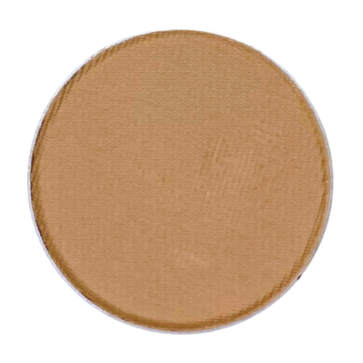 Honeybee Gardens Pressed Powder Eye Shadow Single Refill, Mojave, Matte Light Earthy Brown, Long-Wearing, Creaseproof Mineral Color With Botanicals, 1.2g