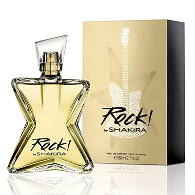 Shakira Rock for Women - Long Lasting - Fresh, Femenine and Dynamic Fragance - Floral and Fruity Notes - Ideal for Day Wear - (2.7 Fl Oz)