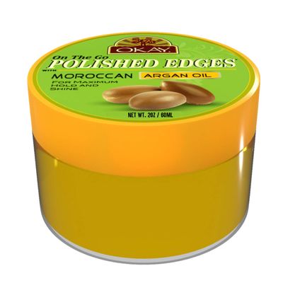 OKAY POLISHED EDGES with ARGAN OIL 2oz / 59ml