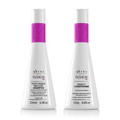 YBERA PARIS Fashion UP Home Care System | Ideal for Extremely Dry Hairs | Extreme Shining Hair | Color Safe | Enhanced with Oil Grape Seed and Murumur | Set of 2