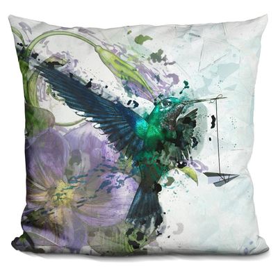 LiLiPi Paper Planes and Promises Decorative Accent Throw Pillow