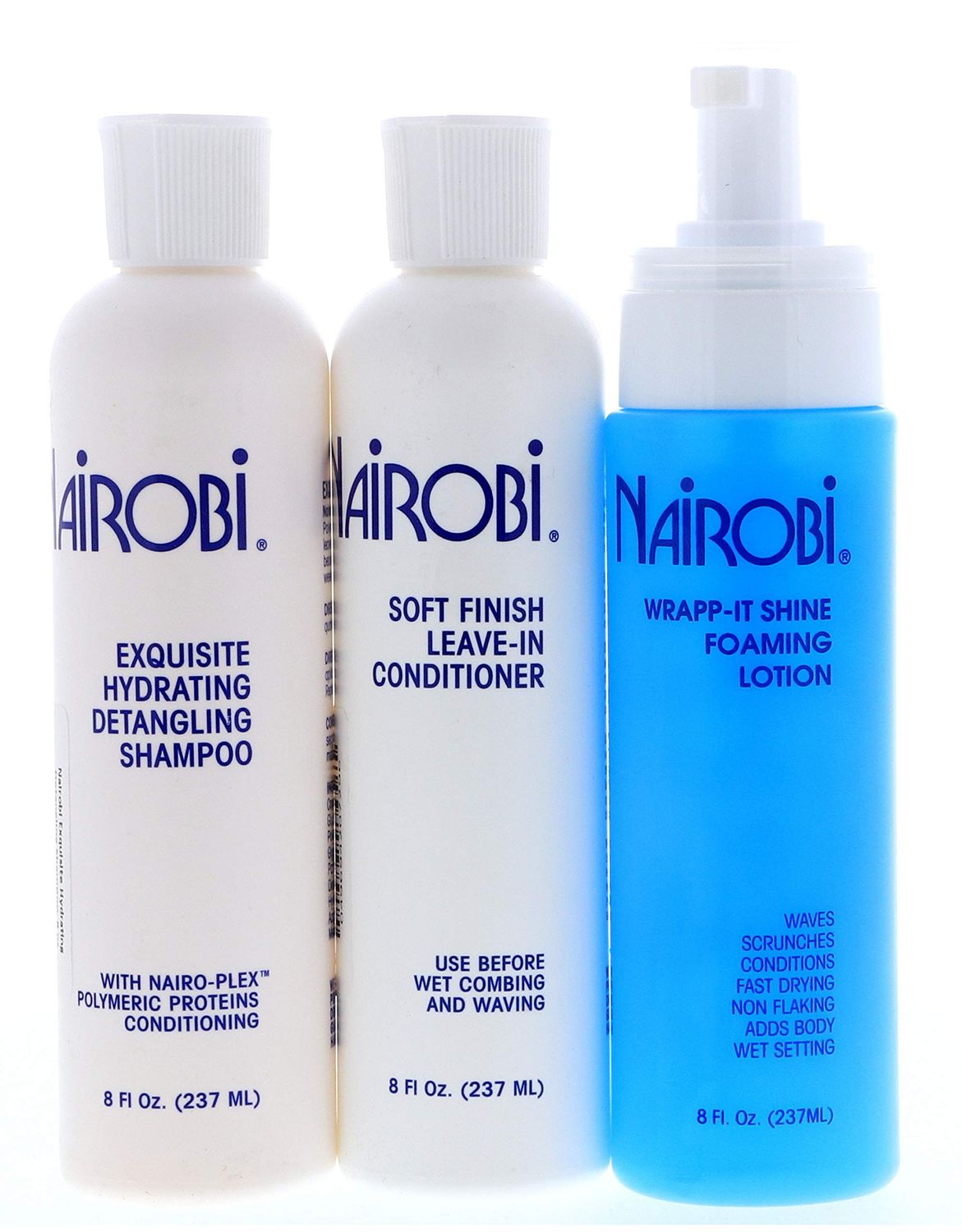 Nairobi Exquisite Hydrating Detangling Shampoo and Conditioner Set