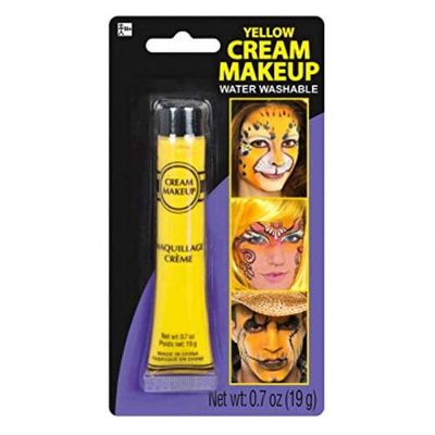 Amscan Yellow Cream Make Up 0.7 oz 1 Pc