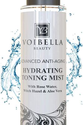 Organic Hydrating Toner for Face Anti-Aging - Rose Water, Witch Hazel &amp; Aloe Vera Toning Facial Mist for Women. Natural Skin Moisturizing Rosewater Spray. Oil Free, Pure, Fresh &amp; Pore Tight