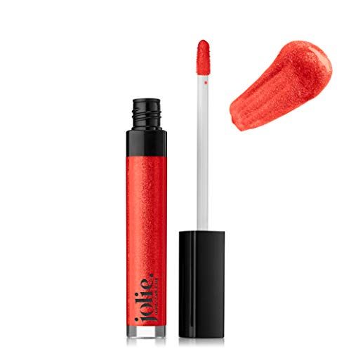 Jolie Liquid Lustre - High Shimmer Lip Gloss With Plumping Peptide Complex (Glisten)