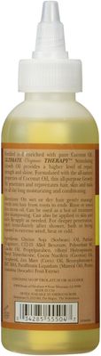Originals by Africa's Best Therapy Coconut Oil Stimulating Growth Oil, Penetrates &amp; Rejuvenates Hair, Skin and Nails For All Day Long Moisturizing and Conditioning, 4oz Bottle