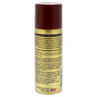 Salon Grafix High Beams Intense Temporary Spray - Brown for Unisex - 2.7 oz Hair Color
