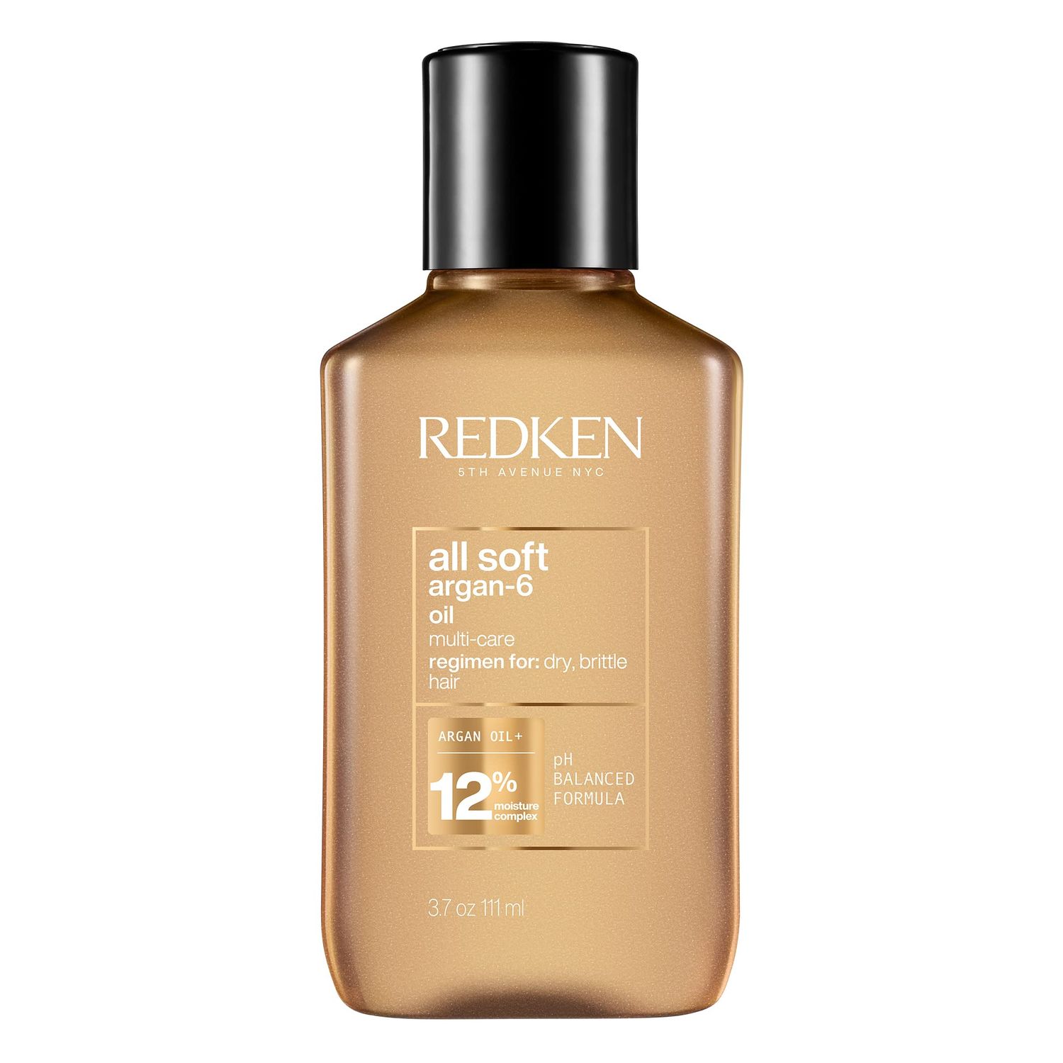 Redken All Soft Argan Hair Oil | For Dry &amp; Brittle Hair | Adds Softness and Boosts Shine | Deeply Conditions and Moisturizes | With Argan -6 Oil &amp; Moisture Complex