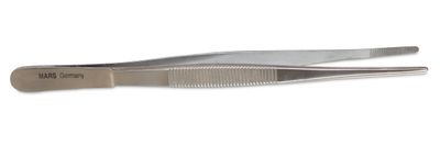 Mars Professional Stainless Steel Anatomical Thumb Tweezers, 6.5&quot; Length