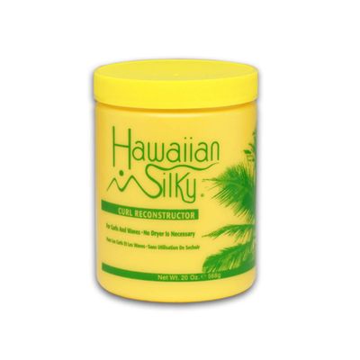 Hawaiian Silky curl reconstructor 20 ounce, Yellow, 20 Ounce