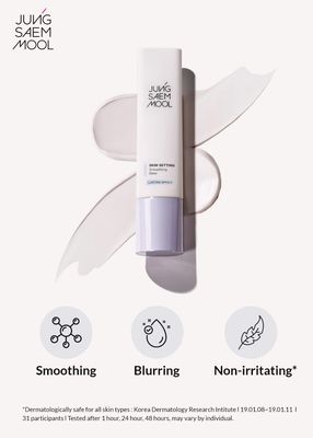 JUNG SAEM MOOL OFFICIAL] Skin Setting Smoothing Base | Korean Makeup Artist Brand