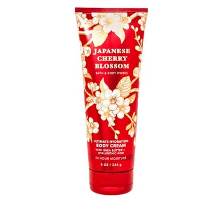 Bath &amp; Body Works, Signature Collection Ultra Shea Body Cream, Japanese Cherry Blossom, 8 Ounce