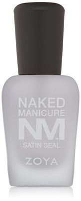 ZOYA Satin Seal Top Coat, 0.5 Fluid Ounce