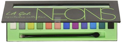 L.A. Girl Beauty Brick Eyeshadow Collection, GES334A Neon GES334A