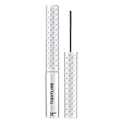 IT Cosmetics Tightline 3-In-1 Lash Primer, Eyeliner &amp; Black Mascara - Lengthens &amp; Conditions Lashes - Ultra-Skinny Wand - Infused With Collagen, Biotin, Peptides &amp; Antioxidants - 0.12 fl oz