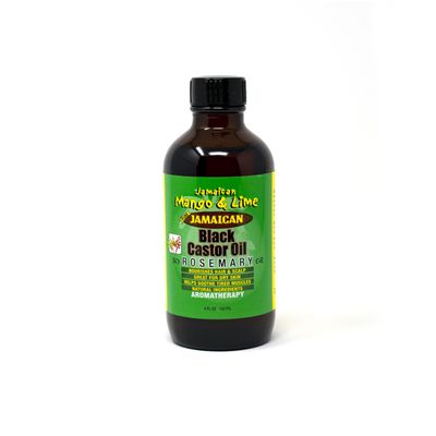 Jamaican Mango &amp; Lime Black Castor Oil, 4 Fl Oz