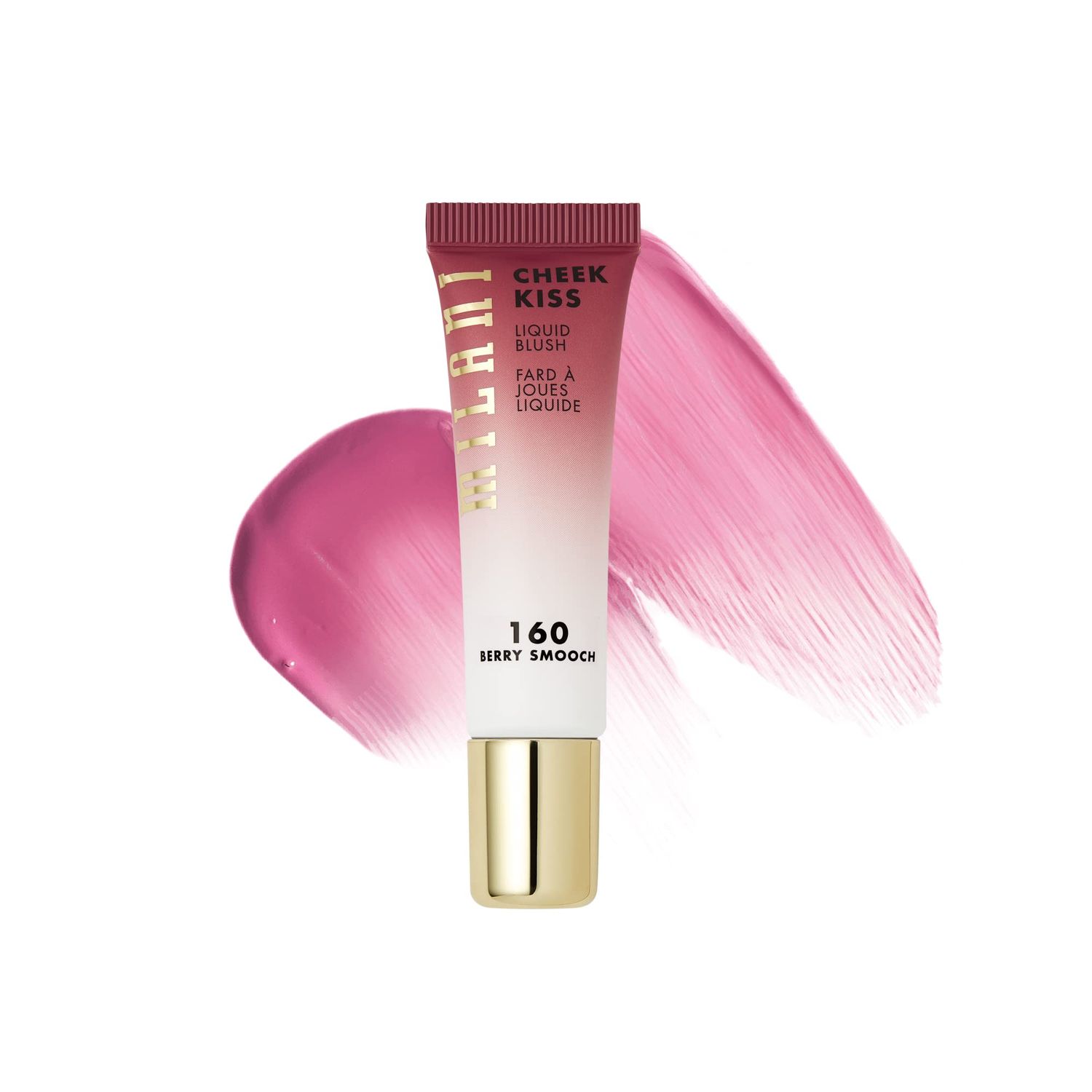 Milani Cheek Kiss Liquid Blush Makeup - Blendable &amp; Buildable Cheek Blush, Lightweight Liquid Blusher and Cheek Color