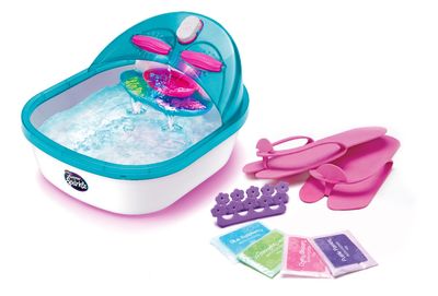 Shimmer n Sparkle 6-in-1 Real Massaging Foot Spa for Kids