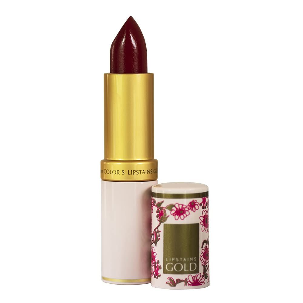 Lipstains Gold All-In-One Lipstick - Super Rich Conditioning Ingredients, Amazing Staying Power, Smudge Proof and a Diverse Color Range - From the UK (Peony)