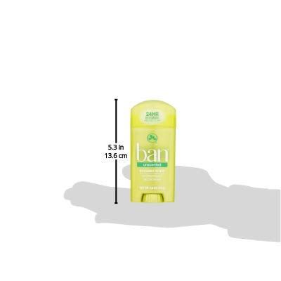 Ban Anti-Perspirant Deodorant Invisible Solid Unscented 2.60 oz (5 pack)