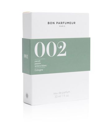Bon Parfumeur 002 Neroli, Jasmine and White Amber Eau de Parfum 1 oz / 30 ml