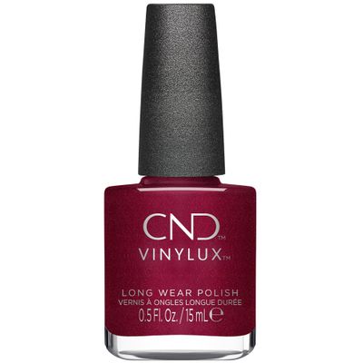 CND Vinylux Longwear Red Nail Polish, Gel-like Shine &amp; Chip Resistant Color, Red Baroness, 0.5 fl. oz