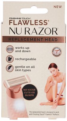 Finishing Touch Flawless Nu Razor Replacement Blade, Rose Gold