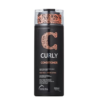 Truss Keratin Repair Conditioner, 300ml, Unisex, Intensive Repair for Damaged Curls