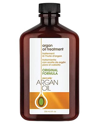 One &#39;n Only Argan Oil Hair Treatment, Helps Smooth and Strengthen Damaged Hair, Eliminates Frizz, Creates Brilliant Shines, Non-Greasy Formula, 8 Fl. Oz