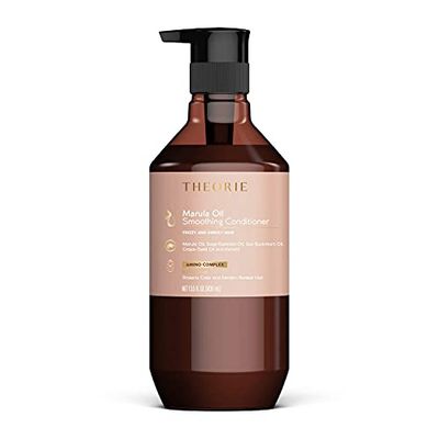 Theorie Smoothing Conditioner - Controls Frizz &amp; Smooths Hair with Marula, Sea Buckthorn &amp; Grape Seed Oils, Sulfate-Free, Gluten-Free, For All Hair Types - 400 ML