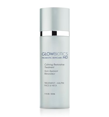 Glowbiotics Calming Restorative Treatment: Hydrating Face Serum for Redness Relief &amp; Sensitive Skin | Soothes Irritated Skin with Probiotics &amp; Hyaluronic Acid