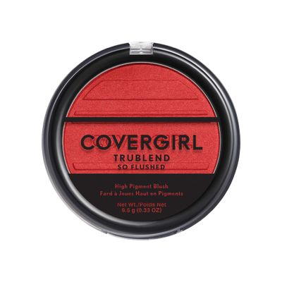 COVERGIRL Trueblend so Flushed High Pigment Blush &amp; Bronzer, 345 - Hot &amp; Frenzy, 0.33 Oz