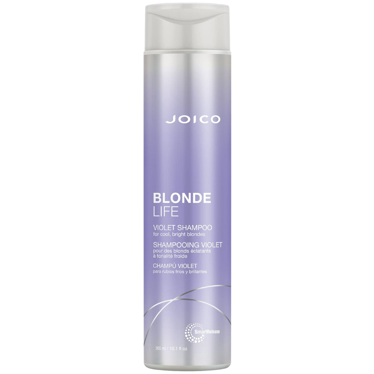 Joico Blonde Life Violet Shampoo | For Cool &amp; Bright Blonde Hair | Neutralize Brassy Tones | Banish Yellow Tones | Boost Shine | Sulfate Free | With Monoi &amp; Tamanu Oil | 10.1 Fl Oz