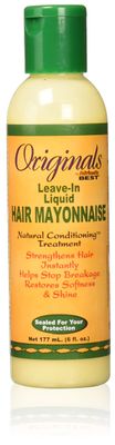 Africa&#39;s Best Conditioner, Originals Hair Mayonnaise Leave-In, 6 Fl Oz