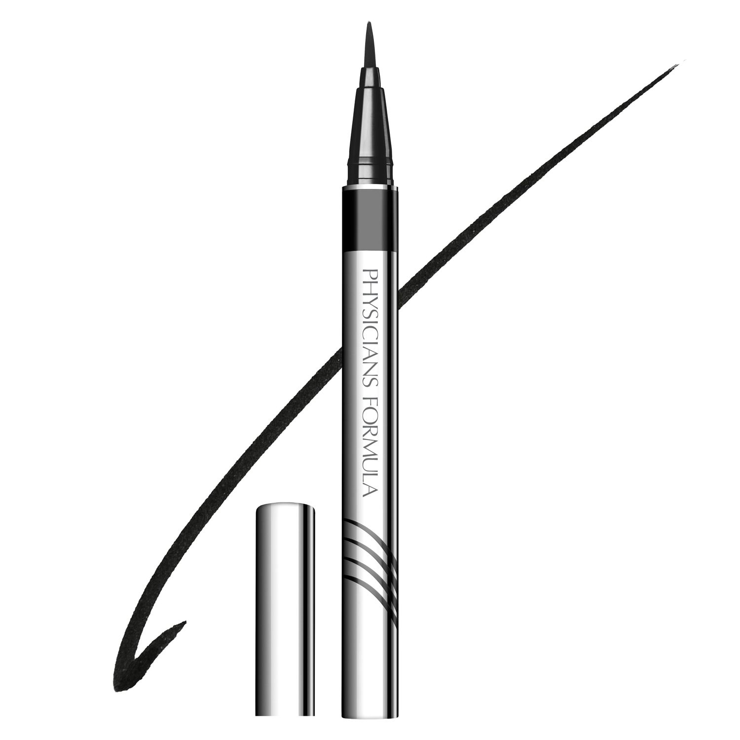 Physicians Formula Eye Booster, Lash-Enhancing 2-in-1 Eyeliner Serum, Dermatologist Approved, Hypoallergenic, Cruelty-Free &amp; Vegan - Black