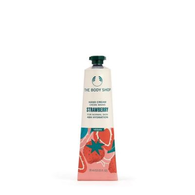 The Body Shop Strawberry Hand Cream For Normal Skin - Vegan - 1Fl Oz