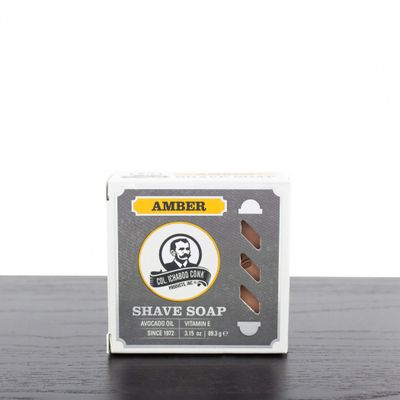 Colonel Ichabod Conk AMBER Super Bar Shave Soap 3-3/4 oz - Extra Large Size