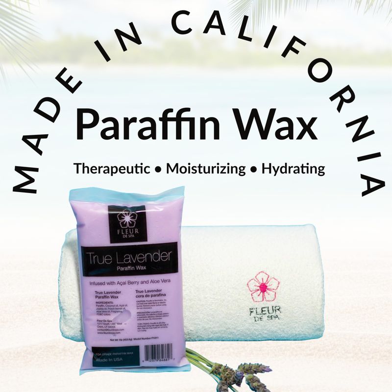Premium Paraffin Wax Refills - Made in USA - Enhanced and Rich Oil Infusion of Coconut and Jojobo for Luxurious Spa and Home Use on Hands and Feet
