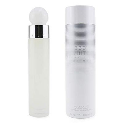 Perry Ellis 360 White 3.4 oz EDT Natural Spray