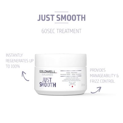 Goldwell Dualsenses Just Smooth Taming 60sec Treatment 200mL